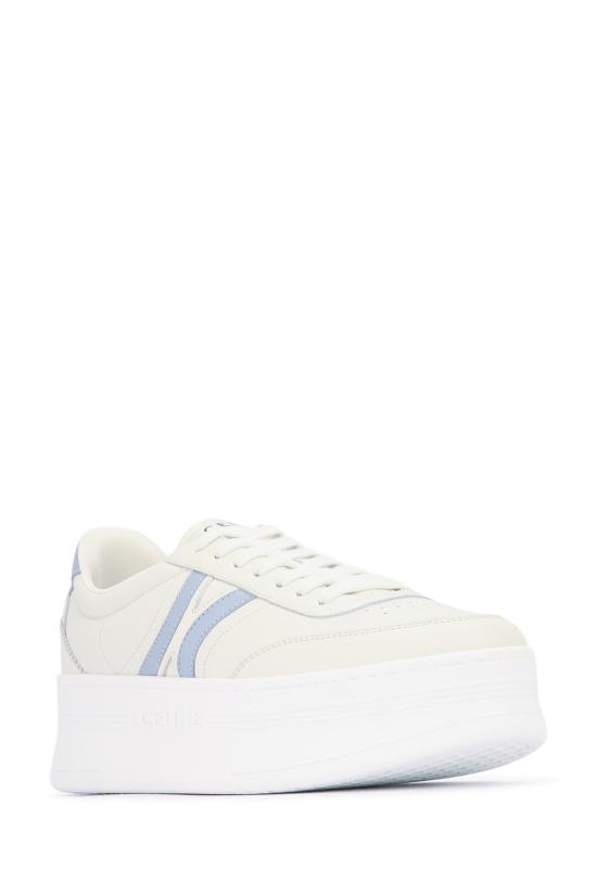 25FW 셀린느 블록 스니커즈 백 트리옹프 앤 웨지 아웃솔 365215189C 00LB MilklightBlue - CELINE
