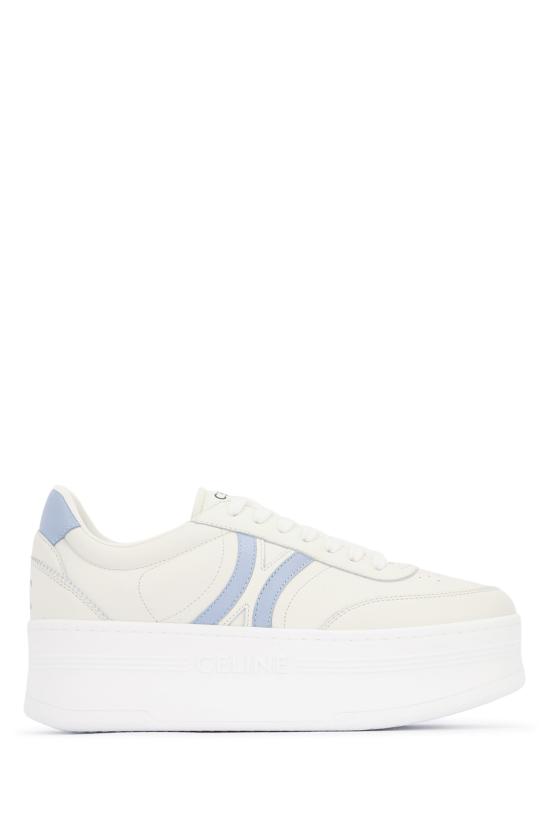 25FW 셀린느 블록 스니커즈 백 트리옹프 앤 웨지 아웃솔 365215189C 00LB MilklightBlue
