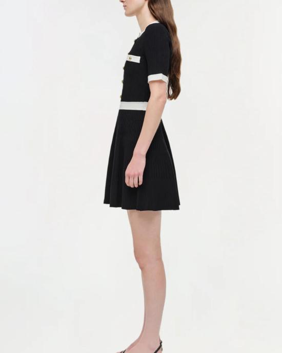  조나단 심카이 숏 원피스 아스토리아 S/S 미니 드레스 블랙 - JONATHAN SIMKHAI
