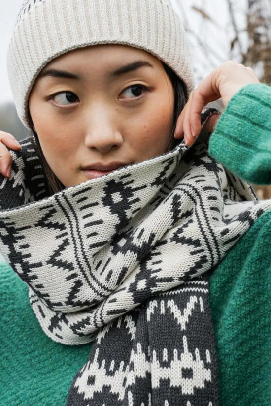  보몽 오가닉 머플러/스카프 보몬트 오가닉 제이니 수 오가닉 코튼 니트 스카프 - BEAUMONT ORGANIC