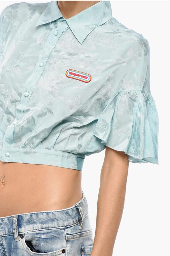  디스퀘어드2 블라우스 S75DL0830S76472551 Light blue - DSQUARED2