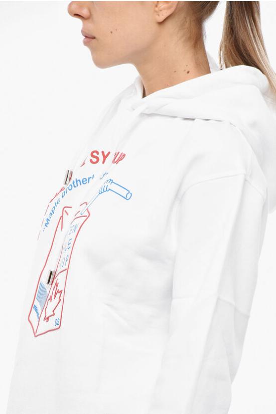  디스퀘어드2 후드 티셔츠 S75GU0486S25516100 White - DSQUARED2