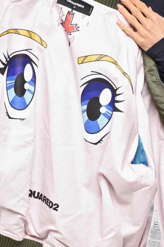  디스퀘어드2 봄버 자켓 S75AM0995S78094727 Military Green - DSQUARED2