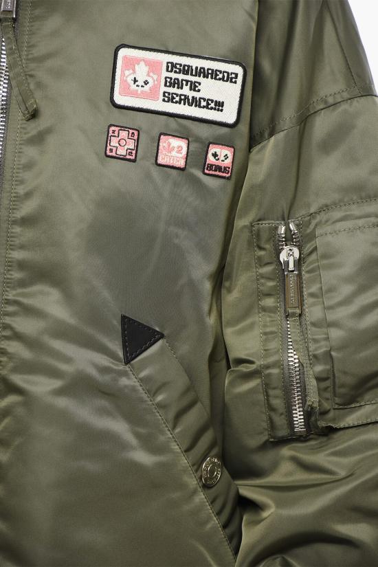  디스퀘어드2 봄버 자켓 S75AM0995S78094727 Military Green - DSQUARED2