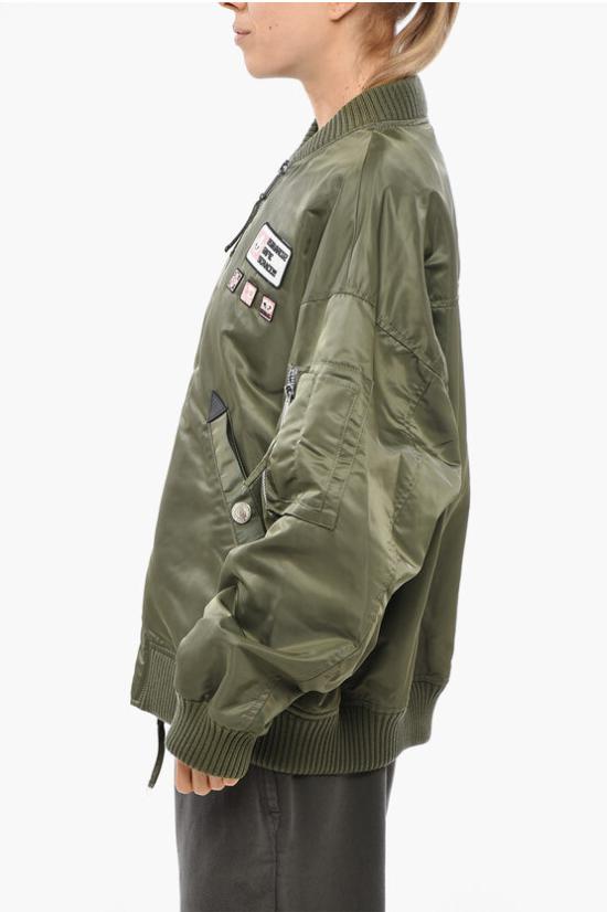  디스퀘어드2 봄버 자켓 S75AM0995S78094727 Military Green - DSQUARED2