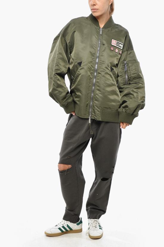  디스퀘어드2 봄버 자켓 S75AM0995S78094727 Military Green - DSQUARED2