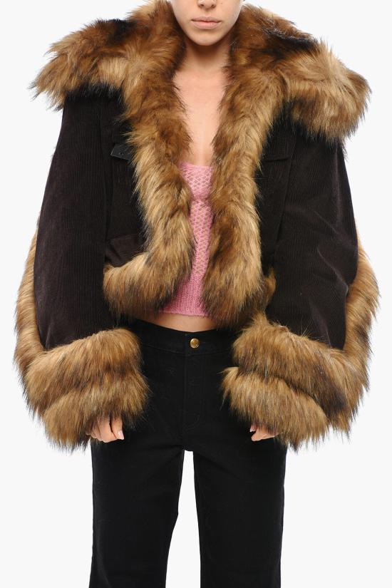 디스퀘어드2 무스탕 S72AM1014S78132143 Brown