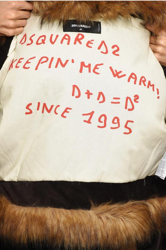  디스퀘어드2 자켓 S72AM1014S78132143 Brown - DSQUARED2