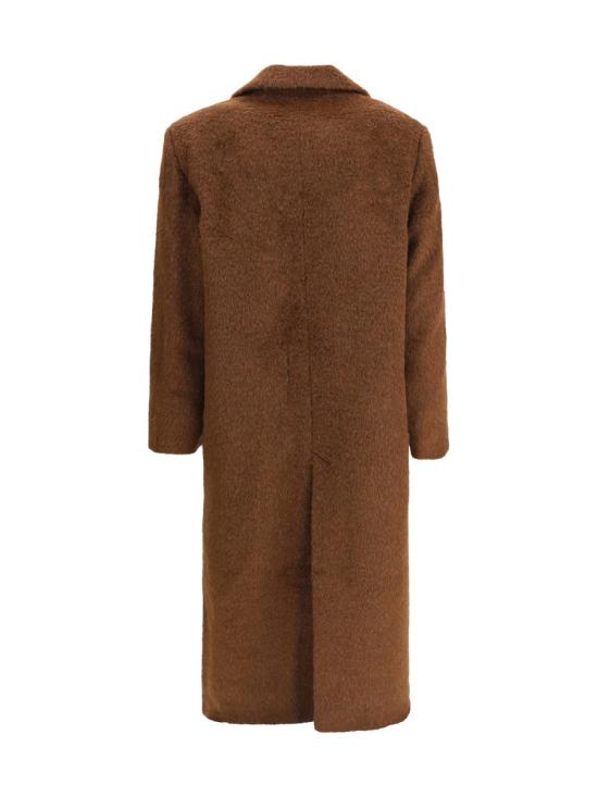 25FW 세퍼 코트 MFW25ALOISBRU BRUSHEDTAU BROWN - SEFR