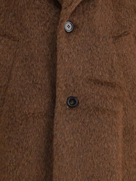 25FW 세퍼 코트 MFW25ALOISBRU BRUSHEDTAU BROWN - SEFR