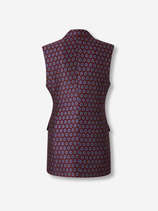 25FW 드리스 반 노튼 베스트 252 010436 2351 358BURGUNDY Red - DRIES VAN NOTEN