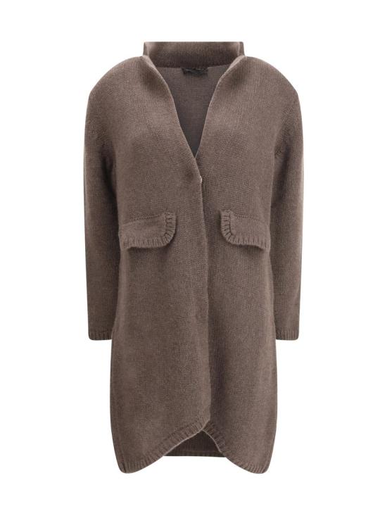 25FW 엘라 코트 F1502CASH 91 BROWN