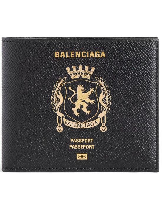 25FW 발렌시아가 남성지갑 846331 2AB4Y 1000 BLACK Black