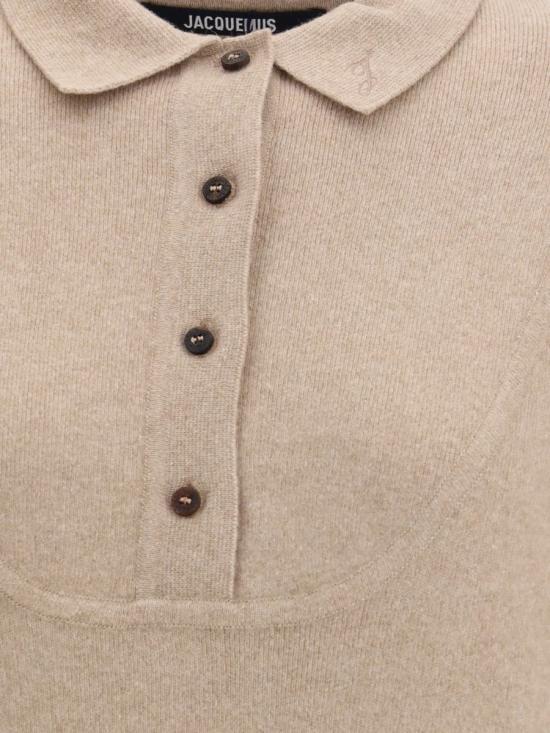 25FW 자크뮈스 스웨터 SWW00623AK00276 150 Beige - JACQUEMUS