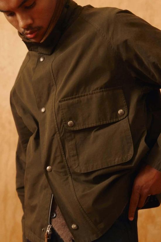  Knickerbocker 무스탕 니커보커 베이 왁스드 코튼 재킷 - OTHER BRANDS