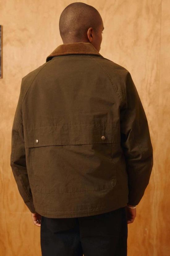  Knickerbocker 무스탕 니커보커 베이 왁스드 코튼 재킷 - OTHER BRANDS