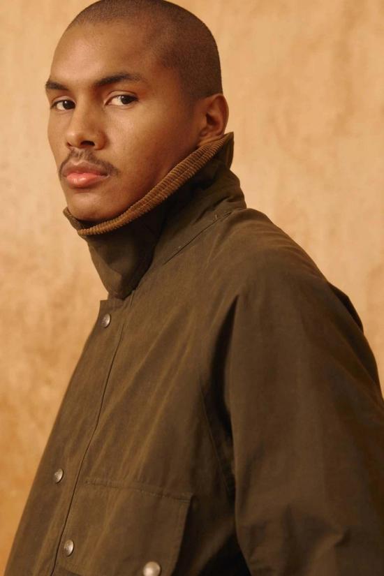  Knickerbocker 무스탕 니커보커 베이 왁스드 코튼 재킷 - KNICKERBOCKER