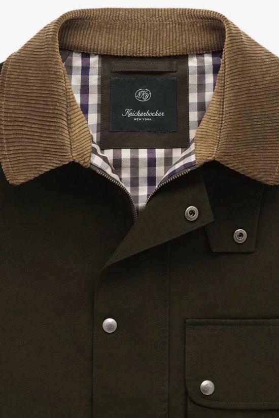  Knickerbocker 무스탕 니커보커 베이 왁스드 코튼 재킷 - OTHER BRANDS