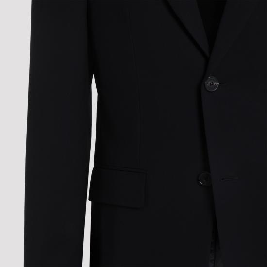 25FW 발렌시아가 스탠다드 테일러드 싱글 자켓 스탠다드 테일러드 싱글  850759 TPT07 1038 NEW BLACK - BALENCIAGA