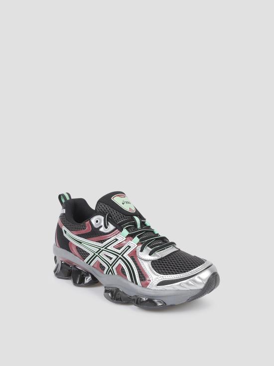 25FW 아식스 젤 퀀텀 스니커즈 1203A270 027 KINETIC GRAPHITE GREY BRISKET RED - ASICS
