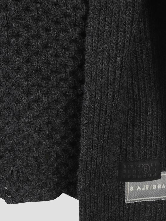 25FW MM6 메종마르지엘라 후드 티셔츠 S52HL0049M13132 855M DARK GREY MELANGE - MM6 MAISON MARGIELA