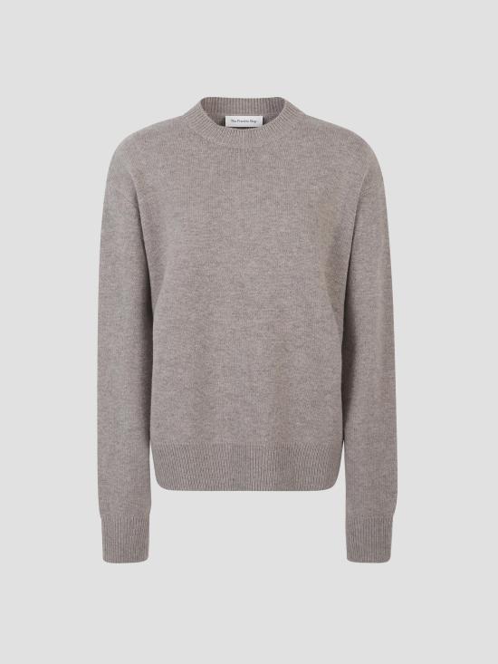 25FW 더프랭키샵 후드 티셔츠 KNFS21175219 TP TAUPE