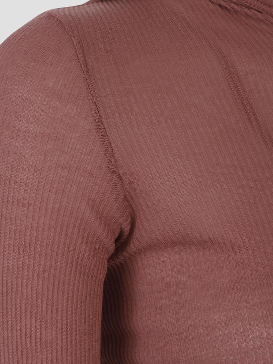 25FW 릭 오웬스 후드 티셔츠 RP02E4210RC 13 ROSEWOOD - RICK OWENS