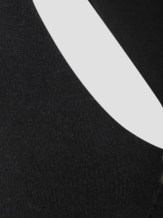 25FW 릭 오웬스 블라우스 RO02E4662KNEWWOOLHWP 09 BLACK - RICK OWENS