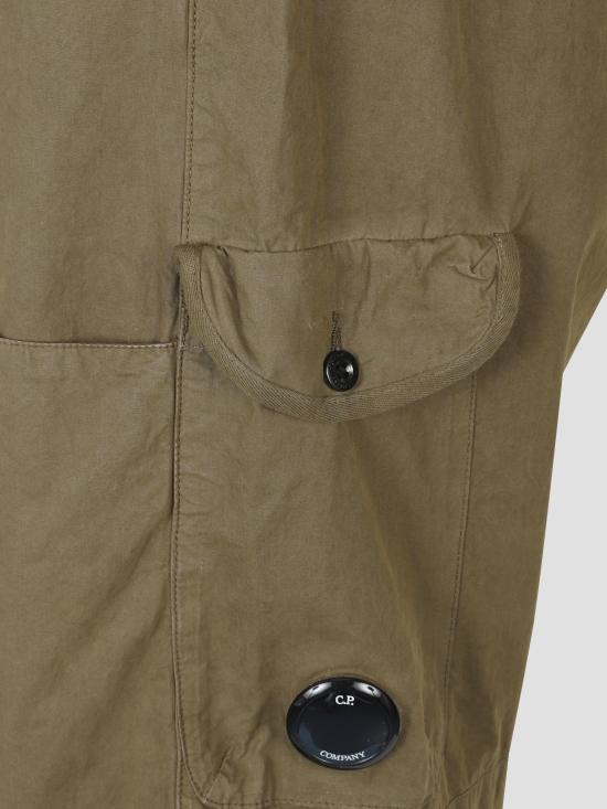 25FW 씨피 컴퍼니 스트레이트 팬츠 19CMPA065A110324G 652 CAPERS - C.P. COMPANY