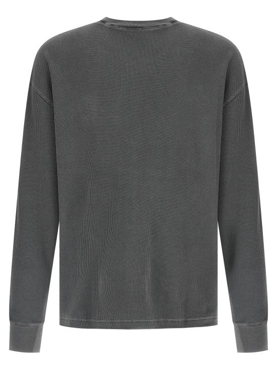 25FW 칼하트 WIP 롱슬리브 비스타 와플 티셔츠 I03530489GD Gray - CARHARTT WIP