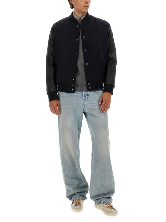 25FW 골든구스 트렌치 코트 GMP00834 P00061750654 BLUE - GOLDEN GOOSE