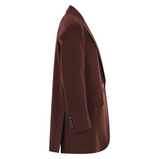 25FW 막스마라 ARICCIA 아리차 싱글 브레스티드 테일러드 블레이저 자켓 2521046243600 BORDEAUX - MAX MARA