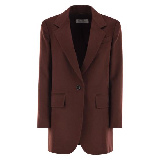 25FW 막스마라 ARICCIA 아리차 싱글 브레스티드 테일러드 블레이저 자켓 2521046243600 BORDEAUX