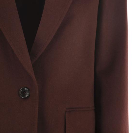 25FW 막스마라 ARICCIA 아리차 싱글 브레스티드 테일러드 블레이저 자켓 2521046243600 BORDEAUX - MAX MARA