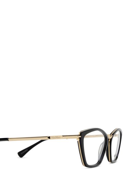 26FW 막스마라 안경 MM5152 001 SHINY BLACK SHINY PALE GOLD - MAX MARA