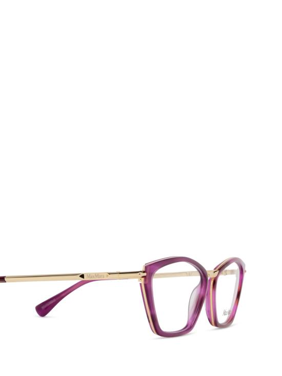 26FW 막스마라 안경 MM5152 083 VIOLET STRIPED SHINY PALE GOLD - MAX MARA