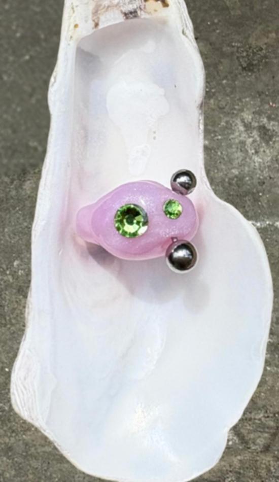  Frankie Playground 반지 프랭키 플레이그라운드 돌핀 스파클링 링