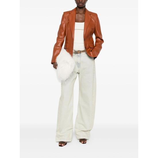 25FW 딸리아토레 가죽 자켓 CHI25 02 SOPHIE BRAND BROWN - TAGLIATORE