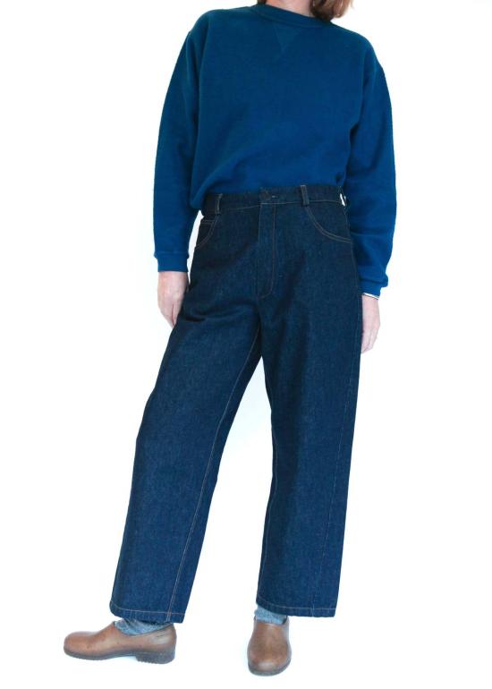  코데라 데님 팬츠 데님 스트레이트 팬츠 - CORDERA