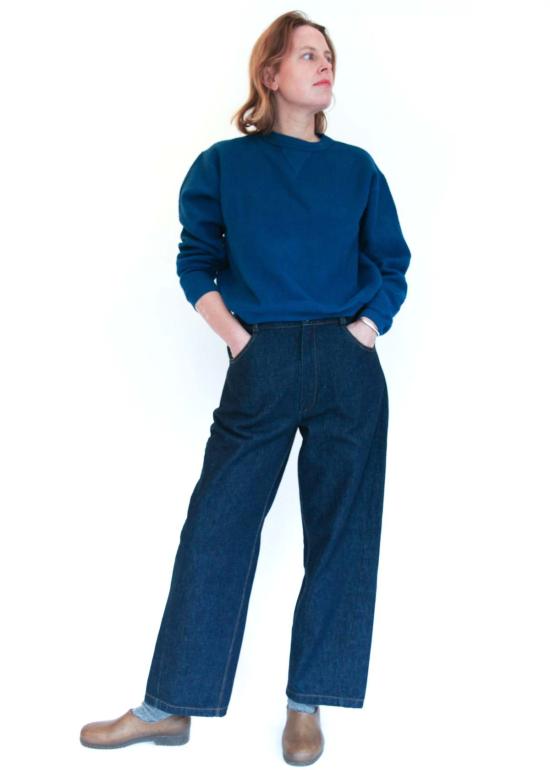  코데라 데님 팬츠 데님 스트레이트 팬츠