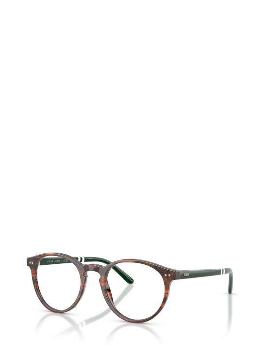 26FW 폴로 랄프로렌 안경 PH2297 6315 SHINY STRIPED BROWN - POLO RALPH LAUREN