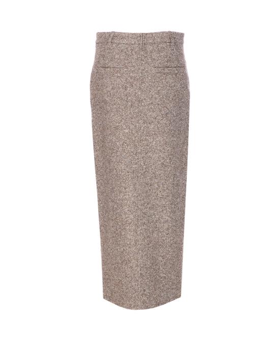 25FW 브루넬로 쿠치넬리 미디 스커트 MG531G3918 C6321 Beige - BRUNELLO CUCINELLI