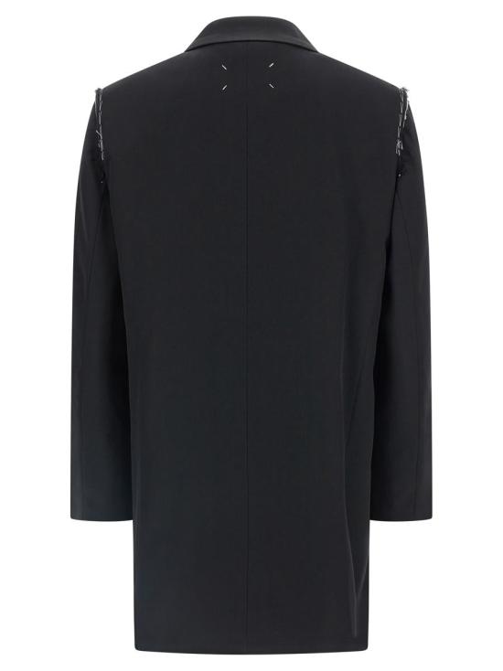  마르지엘라 코트 S50FZ0029MTN112961 Black - MAISON MARGIELA