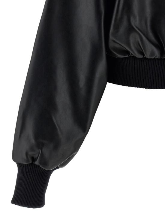 25FW 노마카말리 봄버 자켓 ST3254LVR31001 Black - NORMA KAMALI