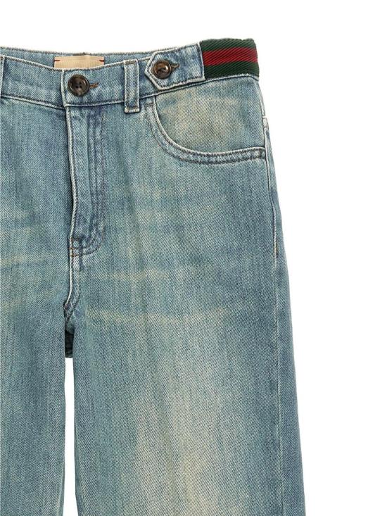 25SS 구찌 데님 숏팬츠 759866XDCRW Blu BLUE - GUCCI