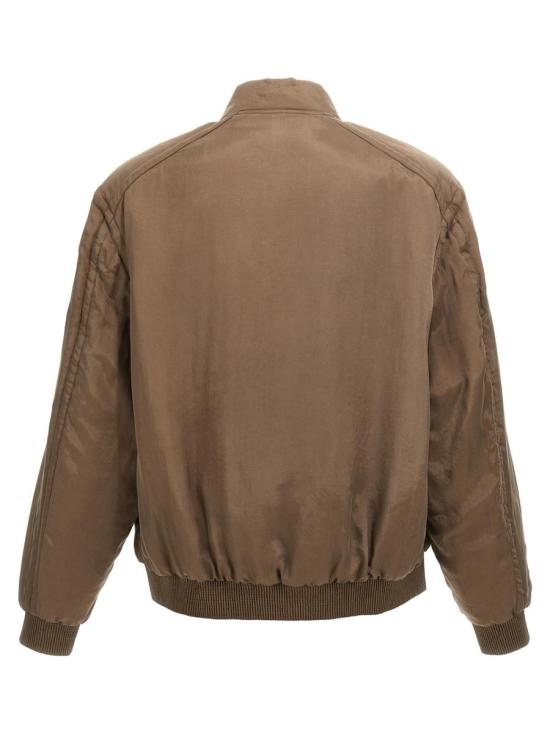 25SS 생로랑 봄버 자켓 769984Y1I30 Marrone Brown - SAINT LAURENT