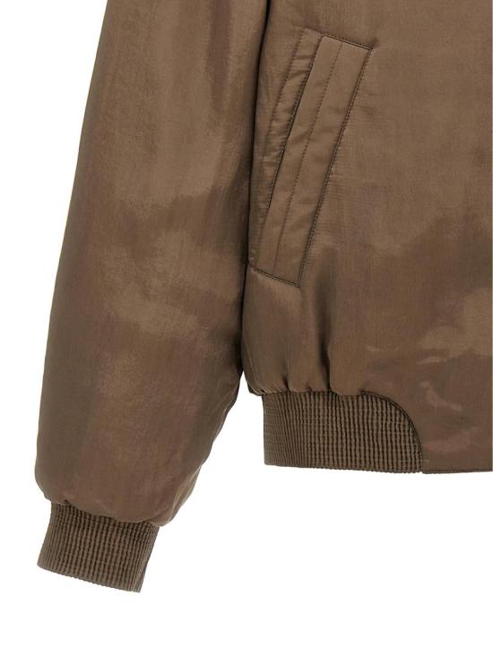 25SS 생로랑 봄버 자켓 769984Y1I30 Marrone Brown - SAINT LAURENT