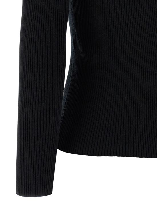 25FW 메종키츠네 베이비 폭스 파인 립 울 가디건  PW00513KT1155P199 - MAISON KITSUNE