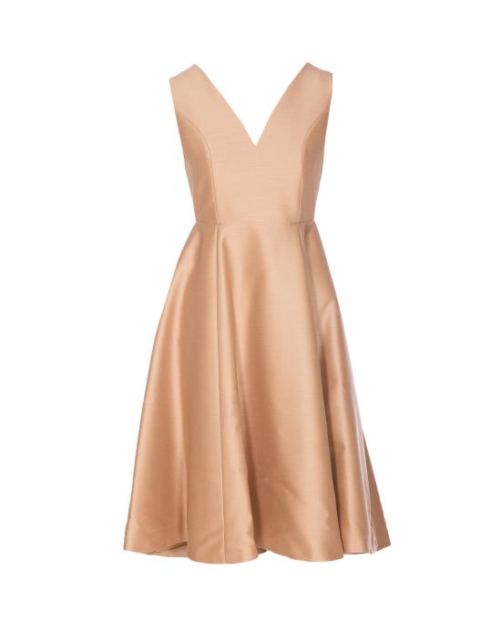 25FW CURVEL 미디 원피스 CED22017A BR Beige