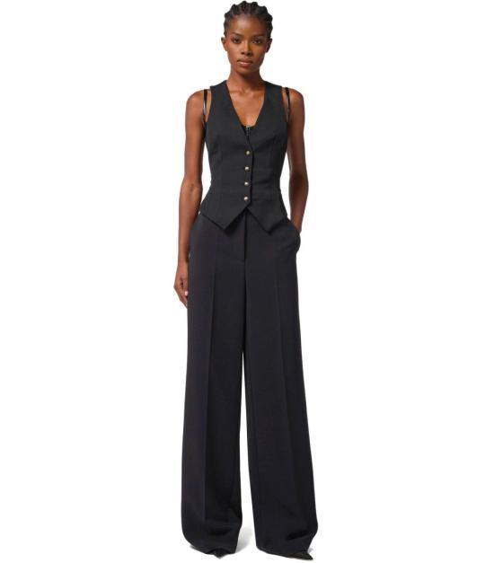 25FW 엘리자베타프랜치 코트 GL00156E2 110 38 Black - ELISABETTA FRANCHI